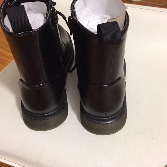 Black militia combat boots - Picture 8 of 8